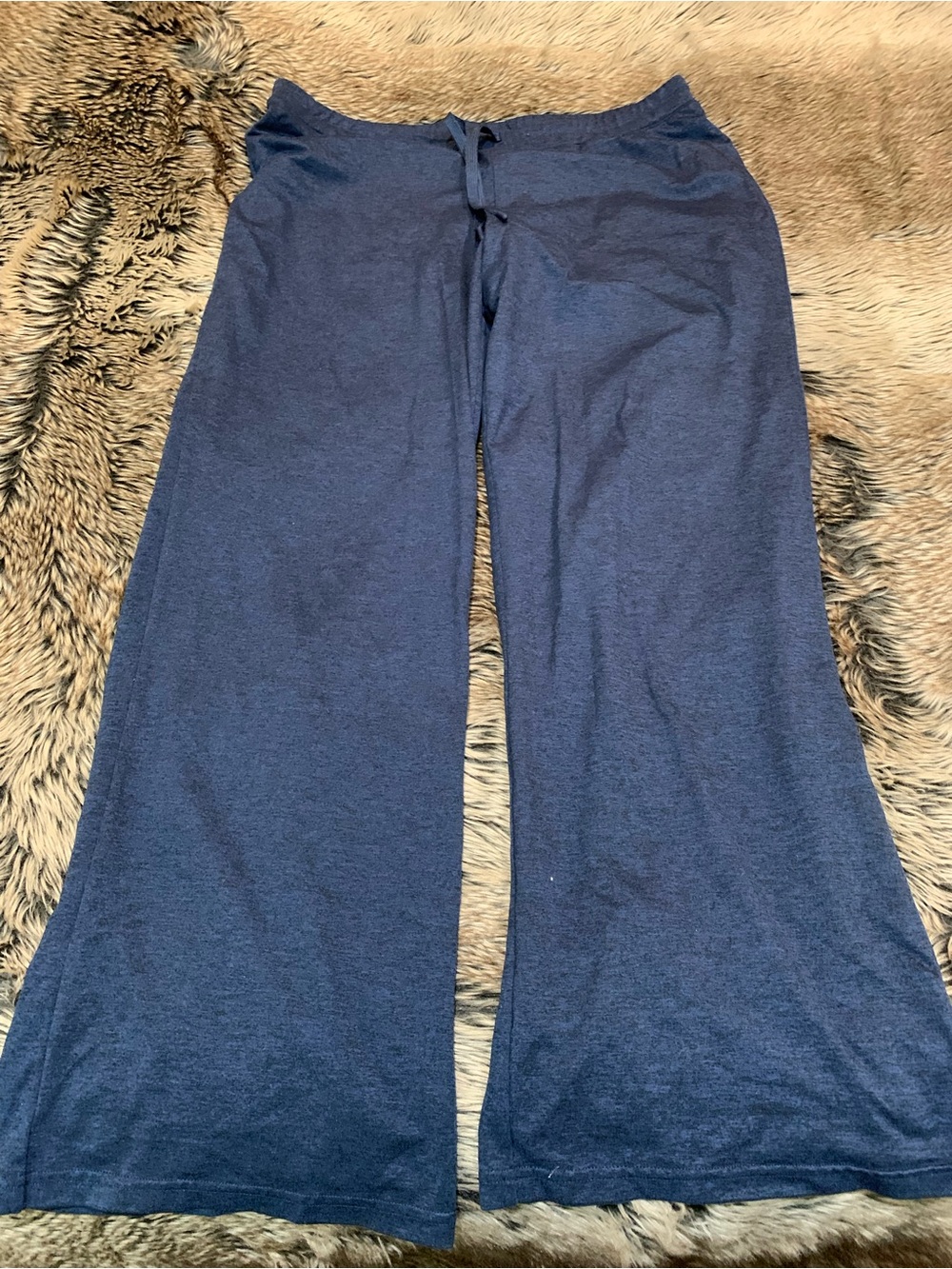 QUINCE Flowknit Wide Leg Pants Size L